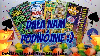 Dała po dwukroć  🫶🫶🥰🥰💝💝💥💥💲 #zdrapki #zdrapkilotto #lotto #yt #youtube