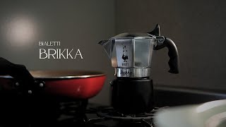 【Bialetti】Brikka（ブリッカ）の淹れ方と無印良品のパスタソースで簡単お昼ごはん