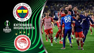 Fenerbahçe vs. Olympiacos: Extended Highlights | UECL Quarter-Finals 2nd Leg | CBS Sports Golazo