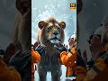 rescue in the snowstorm the lion s battle against the hive infestation। animals lion animalrescue