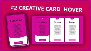 CSS Card Hover Effects 2 || Html & CSS