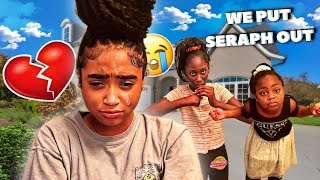 WE PUT @seraphsworld333 OUT OUR HOUSE AND SHE STARTED CRYING😭😭#mustwatch