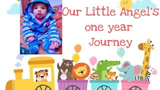 One Year Journey | 1st Birthday | 0 to 12 months | Newborn Photoshoot |