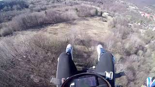 Paragliding Vojsin druhy let Crash #purepassionforflying