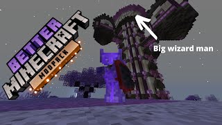 Better minecraft EP14 l EVERDAWN + WIZARD MAN!!