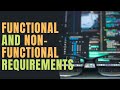 Software Engineer Interview question: What are functional and non-functional requirements?