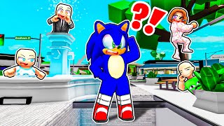 BOBBY PLAYING HIDE AND SEEK W/ SONIC, JJ, JANICE, AND BOSS BABY | Roblox | funny moments