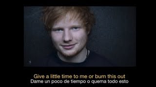 Ed Sheeran - Give Me Love HD (Sub español - ingles)