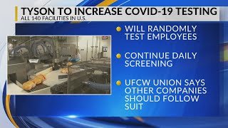 VIDEO: Tyson Foods increase in COVID-19 testing