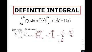 Definite Integral - Evaluating Definite Integrals | Integration Example