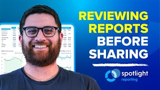 How to PREVIEW a REPORT in Spotlight Reporting