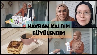 ERSAĞ ILE TANISTIM/ ORGANIK ÜRÜNLER/ HAYRAN KALDIM/ TÜM YAGLARI CÖZÜYOR/ TIRAMISU PASTAM/ VLOG