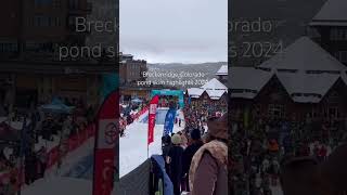 Epic Wipeouts \u0026 Wild Rides: Breckenridge Pond Skim 2024!