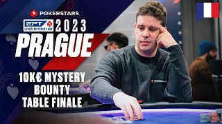 EPT Prague 2023 10K € MYSTERY BOUNTY – TABLE FINALE avec Benny & Yu ♠️ PokerStars en Français