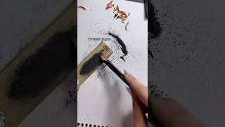 How I make graphite powder #shorts #sketch #drawing #pencildrawing