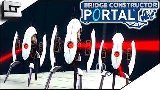BRIDGE CONSTRUCTOR PORTAL! Level 28,29, and 30!