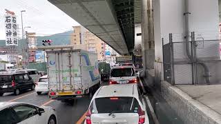 大阪府警パトカー緊急走行