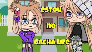 AGORA ESTOU NO GACHA LIFE | VEM JOGAR COMIGO ❤️