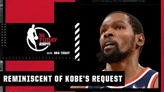 Kevin Durant's trade request reminds Richard Jefferson of Kobe Bryant's trade request | NBA Today