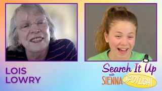 Search It Up with Sienna: Spotlight on acclaimed author, Lois Lowry