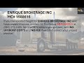 Freight Broker Watch! -  ENRIQUE BROKERAGE INC  (MC# 1588616)