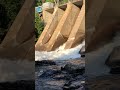 the dam between rocky island lake and aubrey lake. algoma beautifullakes fishing waterfalls