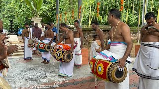 പഞ്ചവാദ്യം - പതികാലം മദ്ദളം താളവട്ടം - സദനം ഭരതരാജൻ - വെളപ്പായ പിഷാരിക്കൽ ക്ഷേത്രം 2024