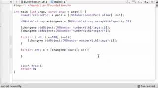 Objective C Programming Tutorial 58 Mutable Arrays YouTube