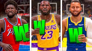 WINNING a GAME with EVERY TEAM in 1 Video.. (NBA 2K24)