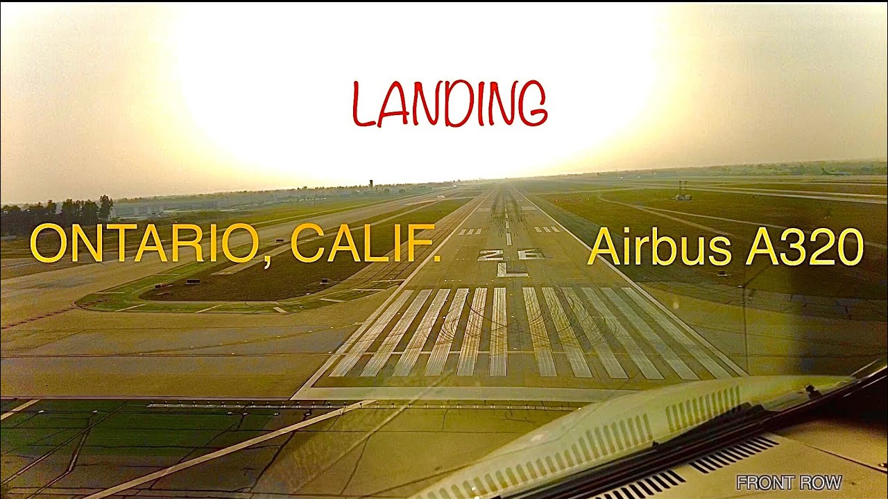 Incredible Cockpit View Of A Perfect Landing Youtube