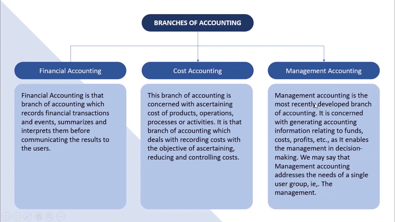 Branches Of Accounting (Financial Accounting | Cost Accounting ...