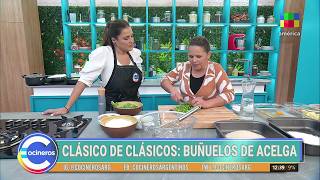 Receta Clásica: Buñuelos de Acelga Perfectos con Gladys de COCINEROS ARGENTINOS 🥬