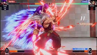 KOF15　極まった覇王丸　13Hit7割コンボ　きっちり追い打ちまで…