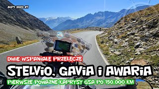 Stelvio, Gavia i awaria GSa | Alpy motocyklem odc. 3