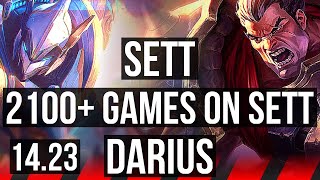 SETT vs DARIUS (TOP) | 2100+ games | BR Grandmaster | 14.23