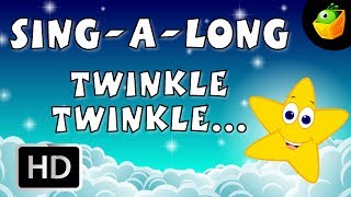 Karaoke: Twinkle Twinkle Little Star - Songs With Lyrics - Cartoon/Animated Rhymes For Kids