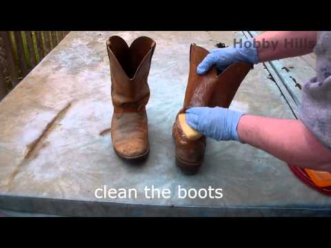 Remove mold from leather cowboy boots Remove mold from leather cowboy boots