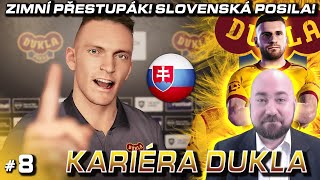 Zimní Přestupák! Slovenská Posila! #8 | Dukla Praha Kariéra CZ Let's Play