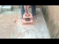 build your own barbeque clay oven step by step mitti ka chulha clay stove wood stove mud stove