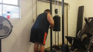 54 year old's Big Bench Movement Kole Carter triceps training 2