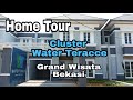 Home Tour Rumah Cluster Water Terrace Grand Wisata Bekasi Call :085284848777 #video#subscribe