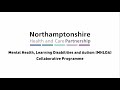 NHCP Mental Health, Learning Disabilities and Autism (MHLDA) Collaborative Programme