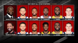Shaq & D-Wade Leave Luka Doncic Out Of West All-Star Starters Picks