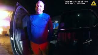 Footage shows an off-duty police captain pulled over for DUI asking to turn off the body camera