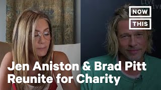 Brad Pitt and Jennifer Aniston Reunite for Zoom Table Read | NowThis