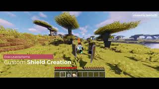 Custom Shield Item | ExecutableItems | Minecraft