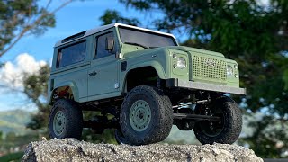 Day and night ride. Kyosho Mini-Z Defender 90 MX-01