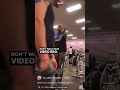 entitled gym bro pushes guy for walking by😳📸