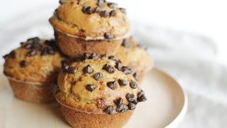 มัฟฟินพีนัตบัตเตอร์แยมองุ่น Peanut Butter and Grape Jam Muffin