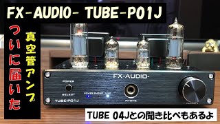 【遂に届いた真空管アンプ！】FX−AUDIO -TUBE−P01Jで鳴らす大型スピーカーの音とは？TUBE−04Jとの聴き比べもあります